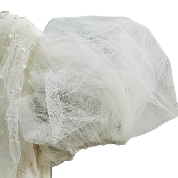 Tutu De Monde Girls Lucky Charm Dress Tutu Chiffon Size 8-9 Wedding Flower Girl - Picture 5 of 10